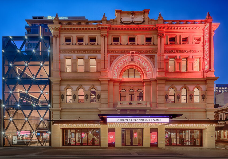 Award Winning Her Majesty’s Theatre takes the Spotlight at Master Builders Awards