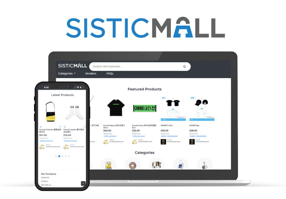 Sistic Launches Online Marketplace For Organisers, Venues And Promoters To Sell Official Merchandise